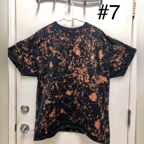 Tie dyed and Reverse (bleach) dyed shirts! #1-11 are all 2XL! 100% Cotton. - Picture 10 of 14